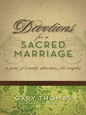 cover image of Devotions for a Sacred Marriage